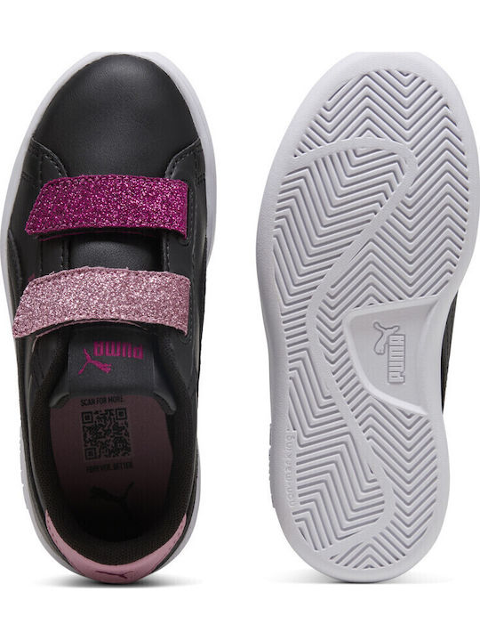 Puma Παιδικά Smash 3.0 L Glitter Μαυρο