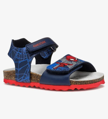 Geox Παιδικά Πέδιλα Chalki Spider-Man