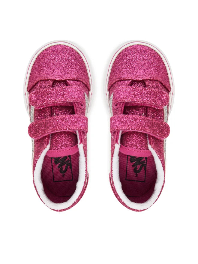 Vans Βρεφικά Old skool Glitter Ροζ