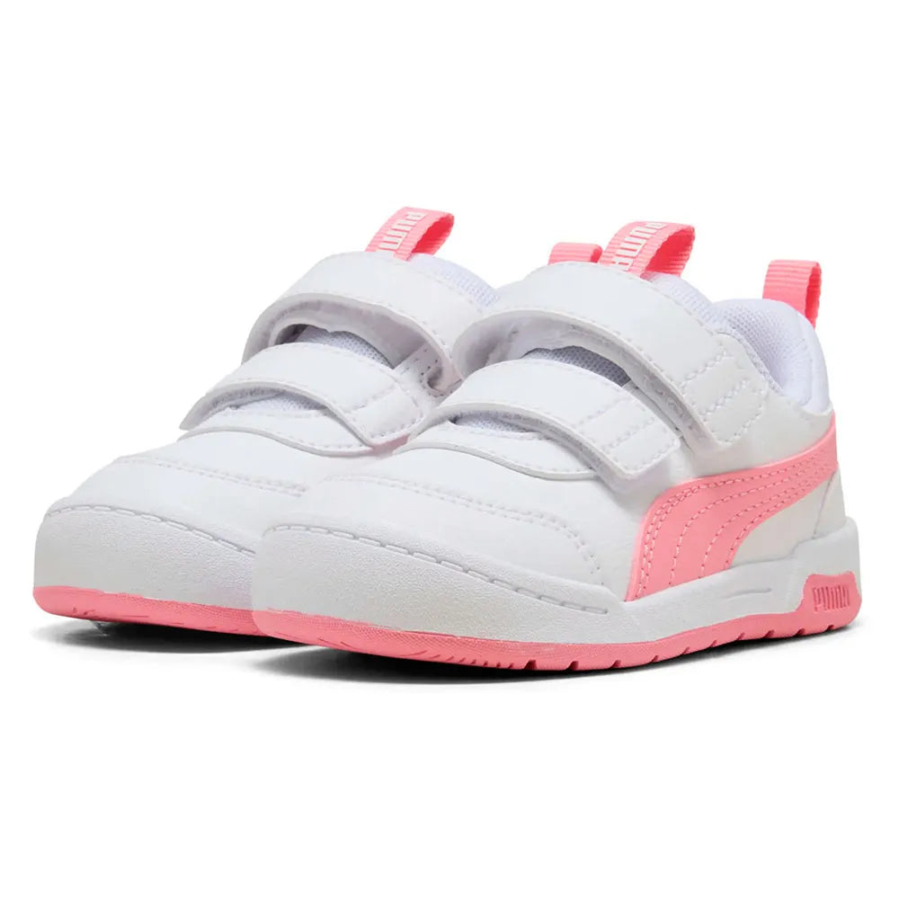 Puma Multiflex 2 Sneakers Βρεφικό Λευκο/Ροζ