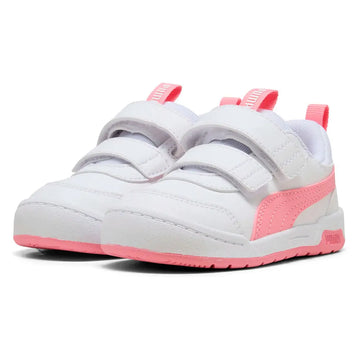 Puma Multiflex 2 Sneakers Βρεφικό Λευκο/Ροζ