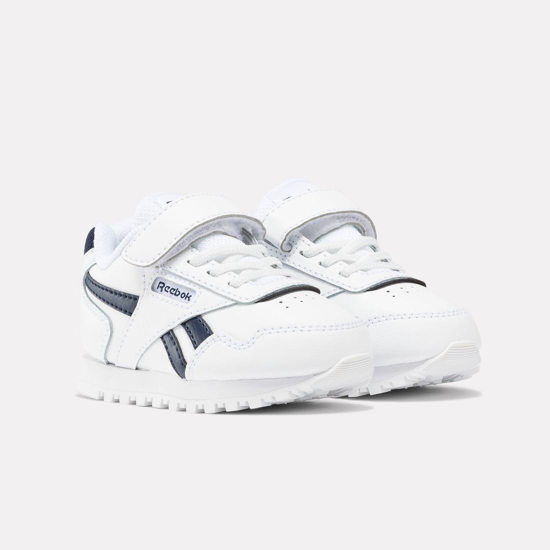 Reebok Βρεφικά Glide ελαστικά Κορδόνια Λευκό Μπλε