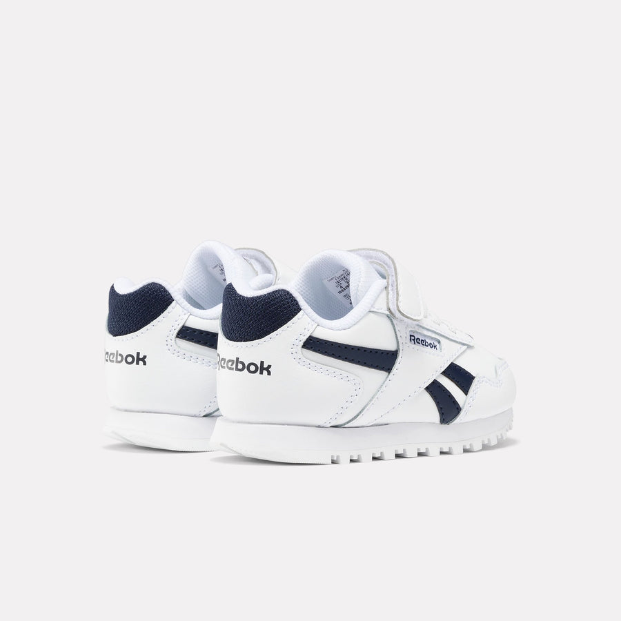 Reebok Βρεφικά Glide ελαστικά Κορδόνια Λευκό Μπλε