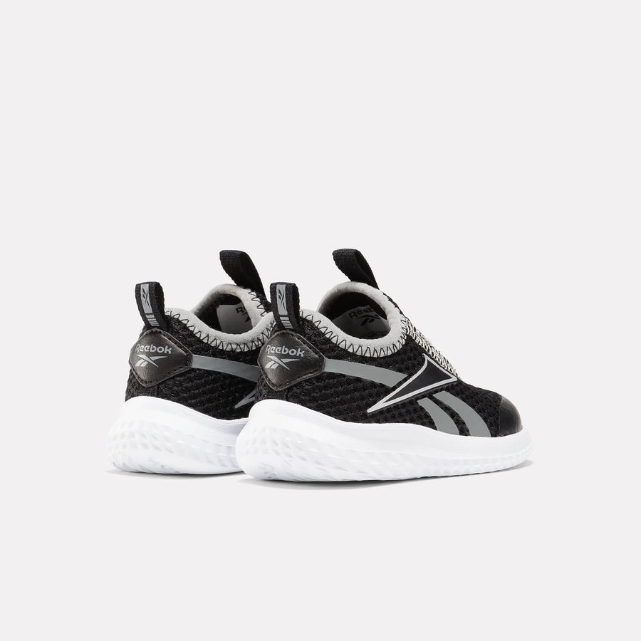 Reebok Βρεφικά Rush Runner Slip on Μαυρα