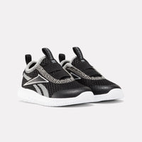 Reebok Βρεφικά Rush Runner Slip on Μαυρα