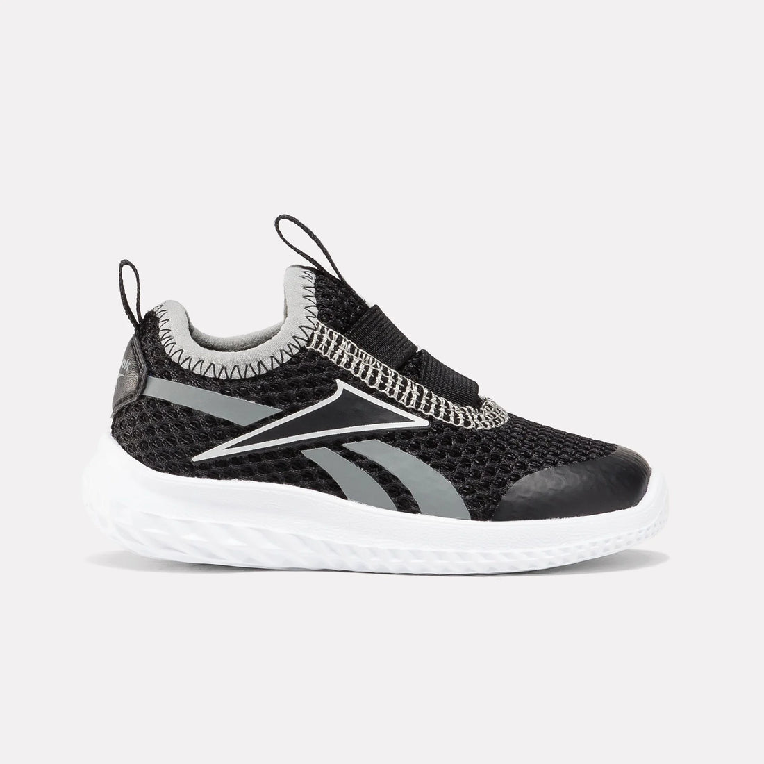 Reebok Βρεφικά Rush Runner Slip on Μαυρα