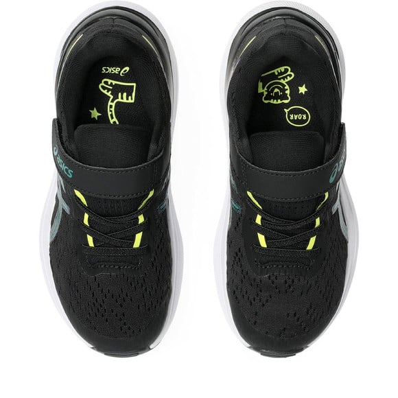 Asics Παιδικά Gt-1000 13ps Μάυρο/Πρασ Αυτοκόλητο