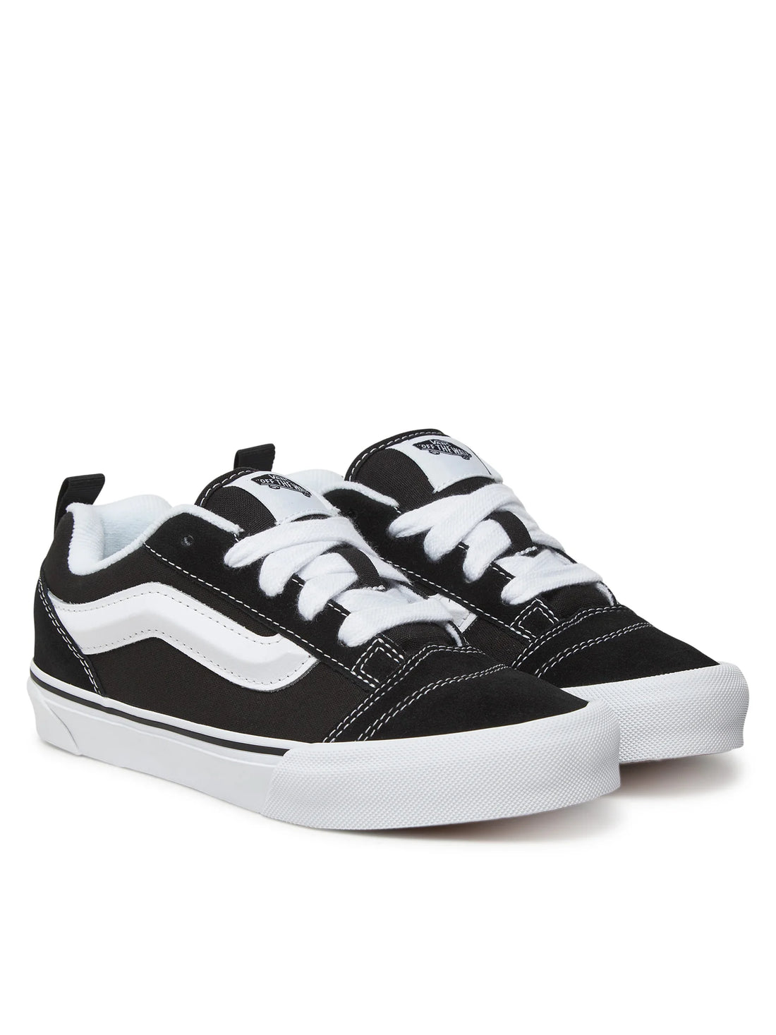 Vans Παιδικά Knu Skool Μάυρα Κορδόνι
