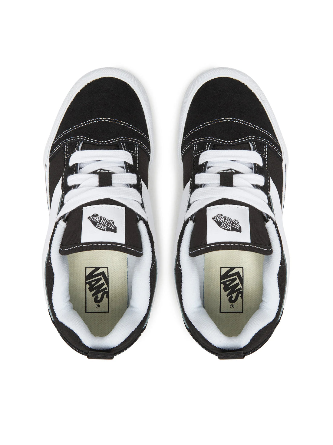 Vans Παιδικά Knu Skool Μάυρα Κορδόνι