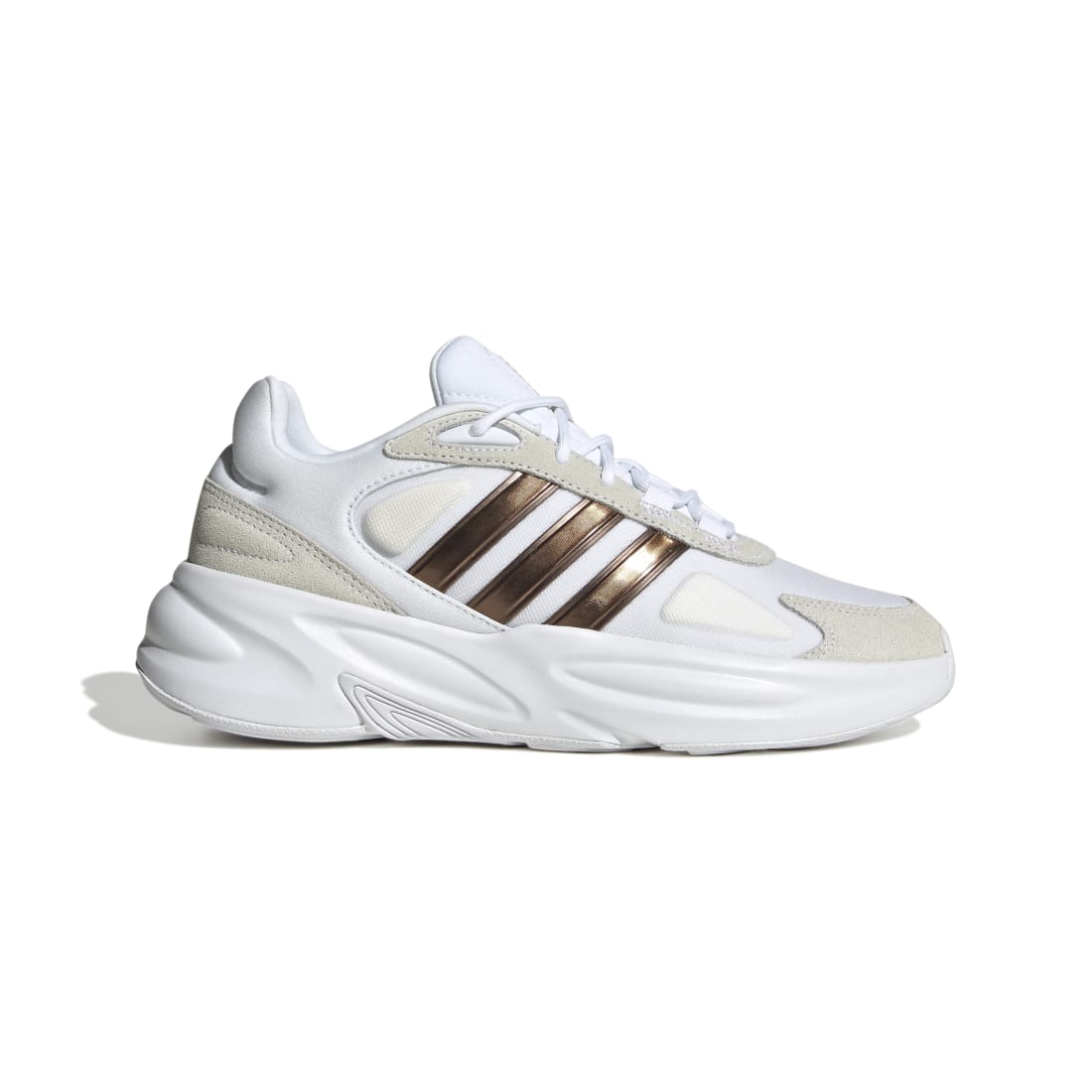 Adidas Γυναικεία αθλητκά Ozelle Λευκό Χρυσό