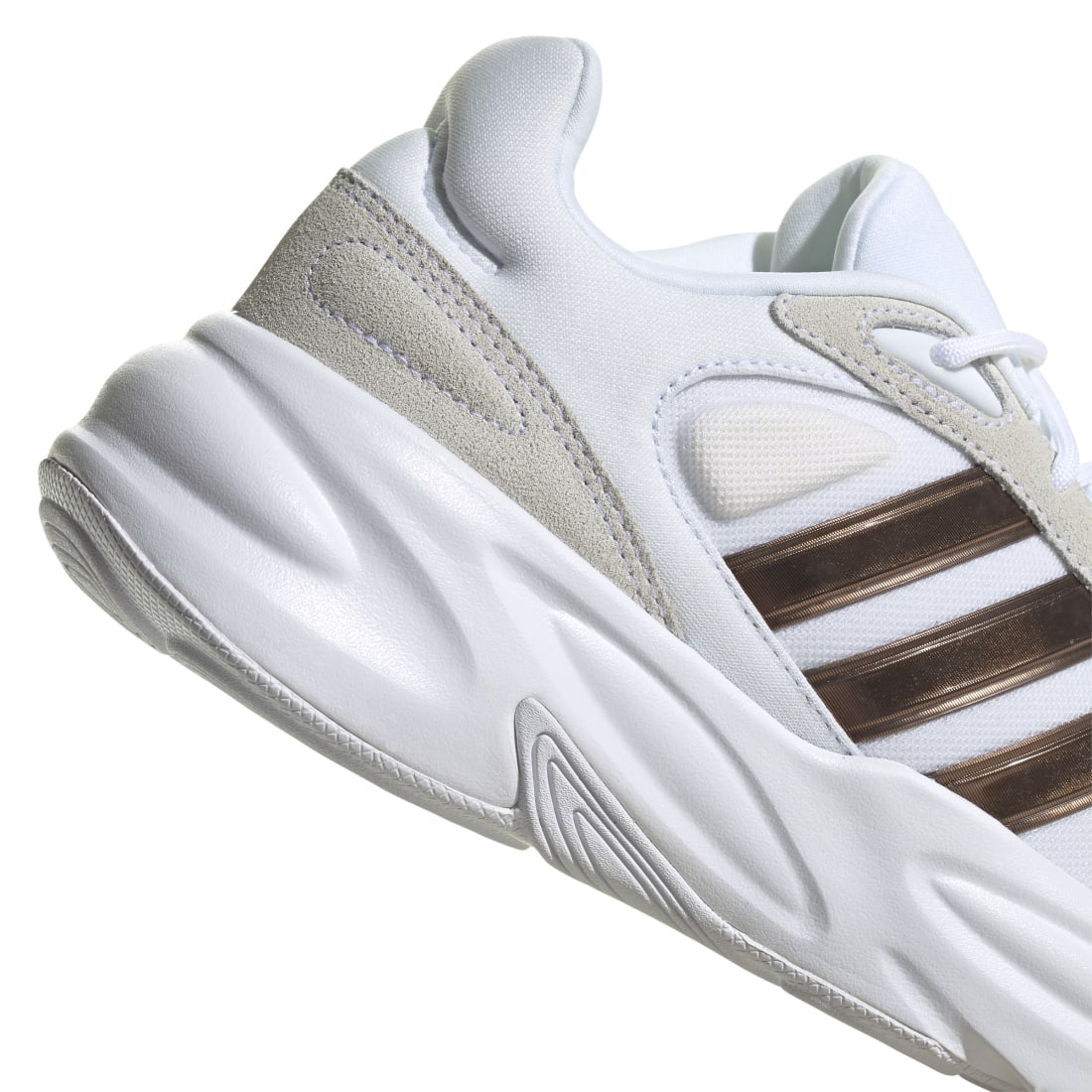 Adidas Γυναικεία αθλητκά Ozelle Λευκό Χρυσό